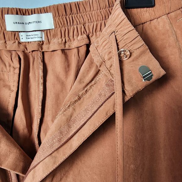 Urban Outfitters Burnt Orange Elastic Waist Beach Pants | Women's Medium - Picture 4 of 12